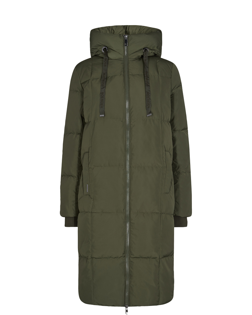 Mos Mosh Nova Metallic Down Jacket Forest Night Fru B