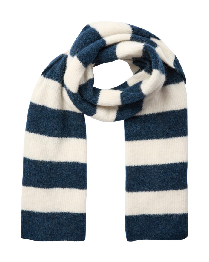 Mos Mosh Thora Stripe Knit Scarf - Big Dipper